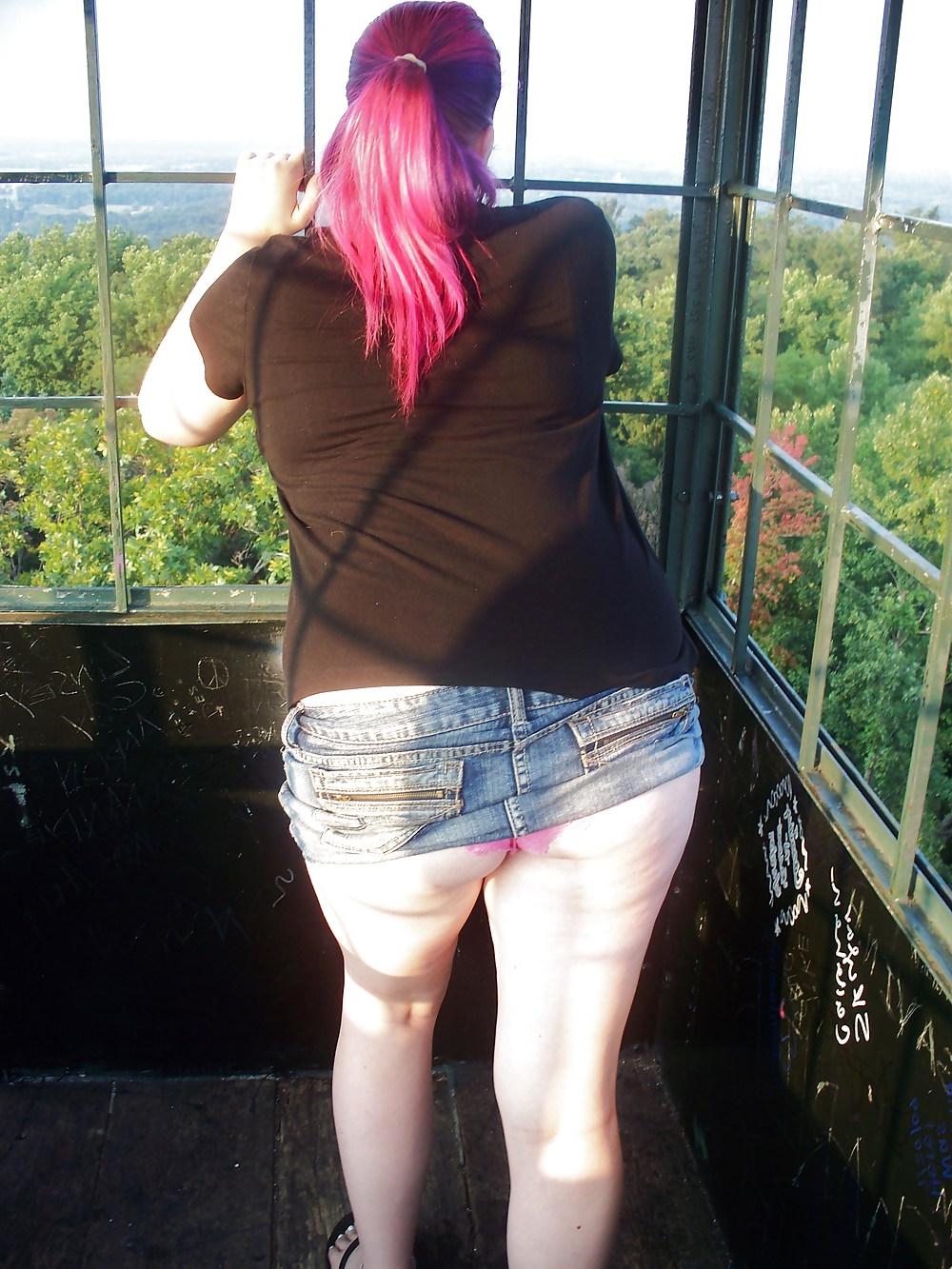 25P Fun Day At Park With Freaky Pink Haired Ex-Wife