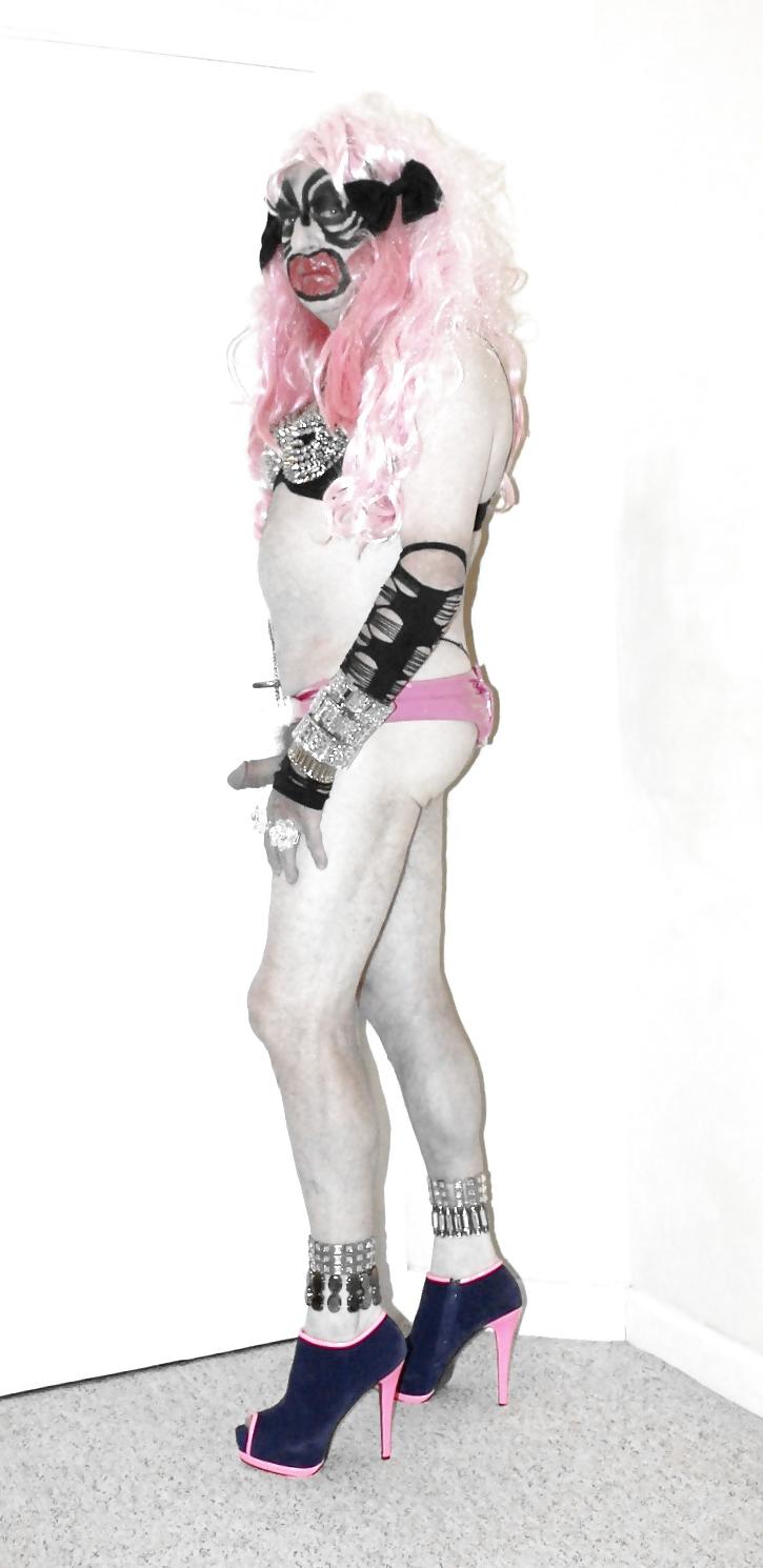10P Pink haired total slut