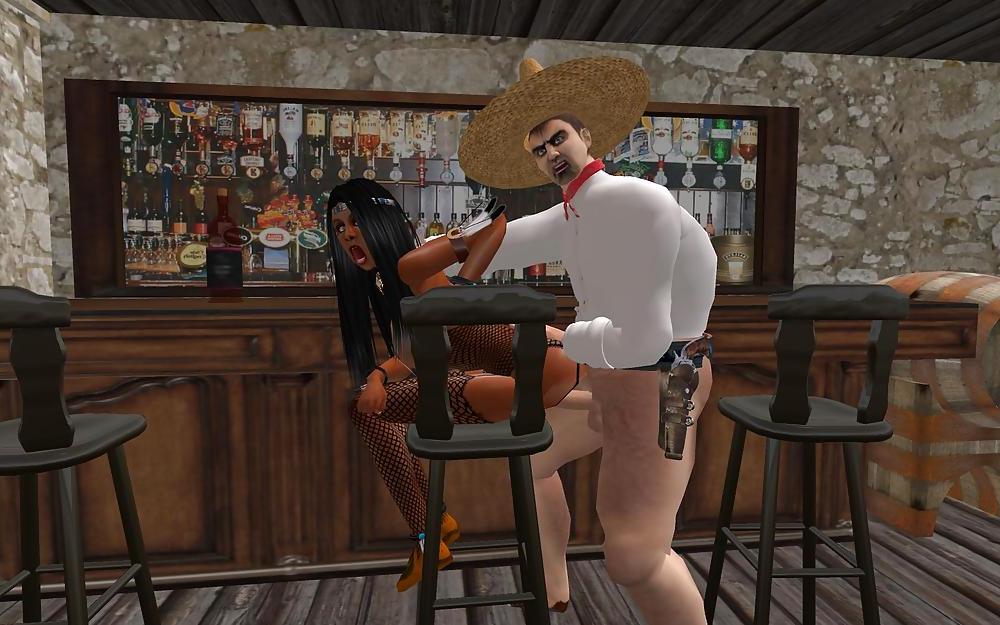 25P Wahleeah in the Brothel with fat Mexican