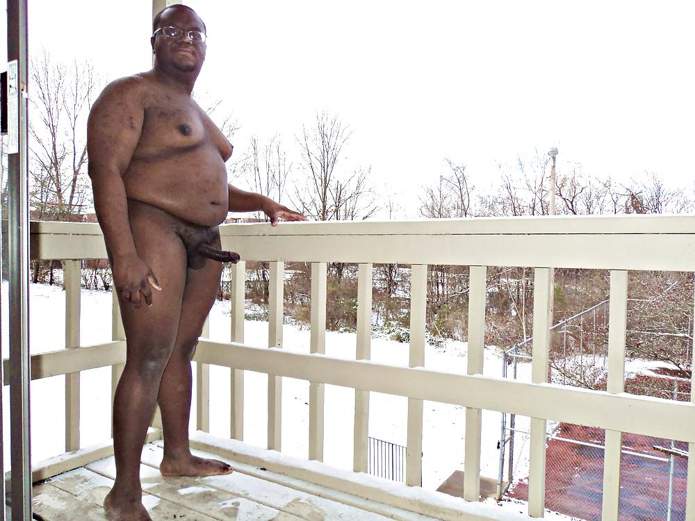 6P Outdoor winter nudity