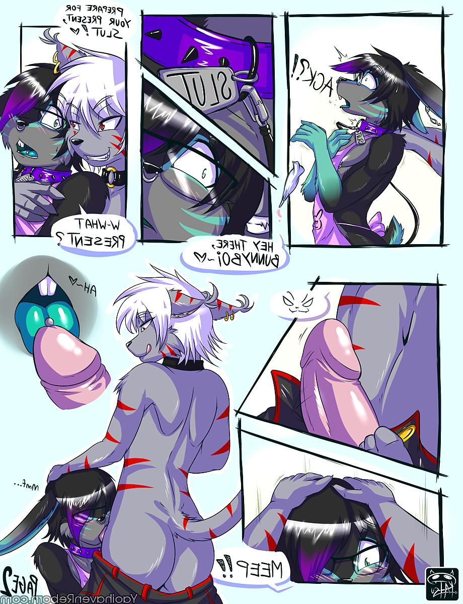 5P Surprise Birthday Bunny (Gay Furry)