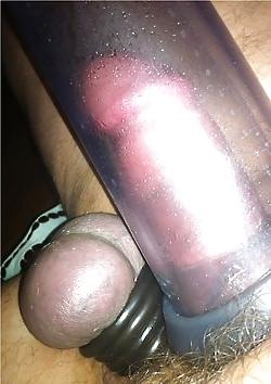 9P Spätabendspaß mit ein paar Gummiringen und meiner Pumpe
