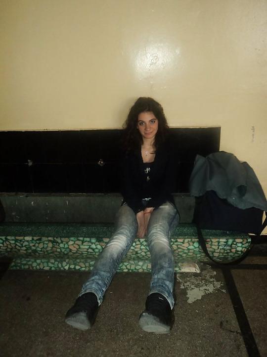 18P Long Legged Curly Slut