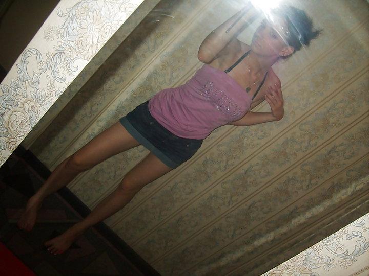 18P Long Legged Curly Slut