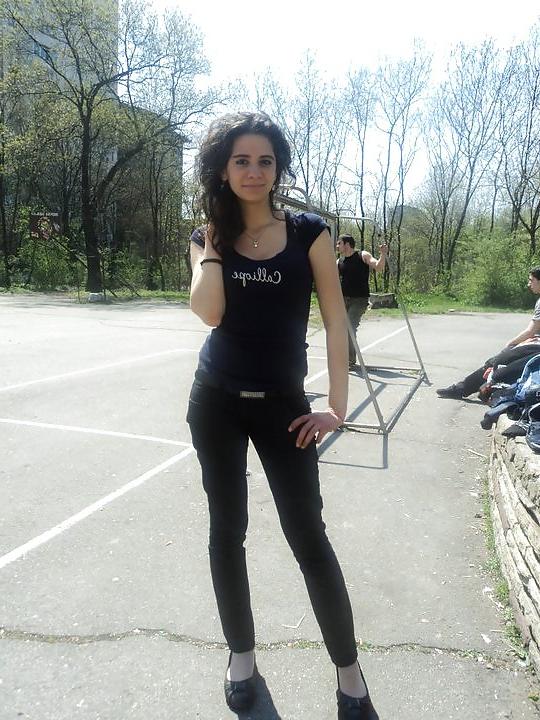 18P Long Legged Curly Slut
