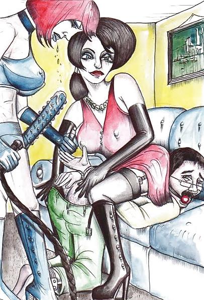 25P Strapon & Anal play toons (20)