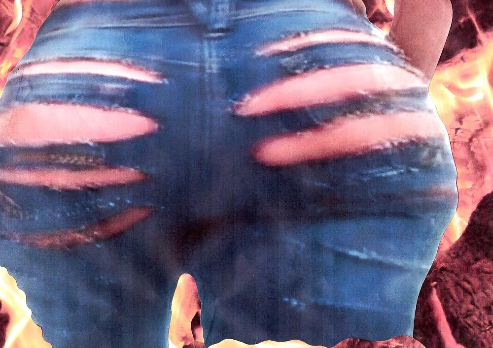25P Sexy Bums In Tight Jeans