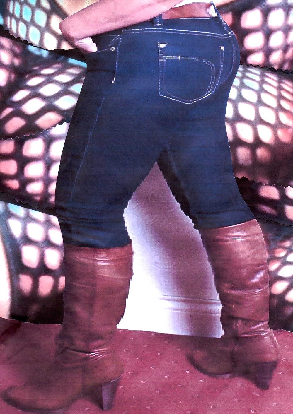 25P Sexy Bums In Tight Jeans