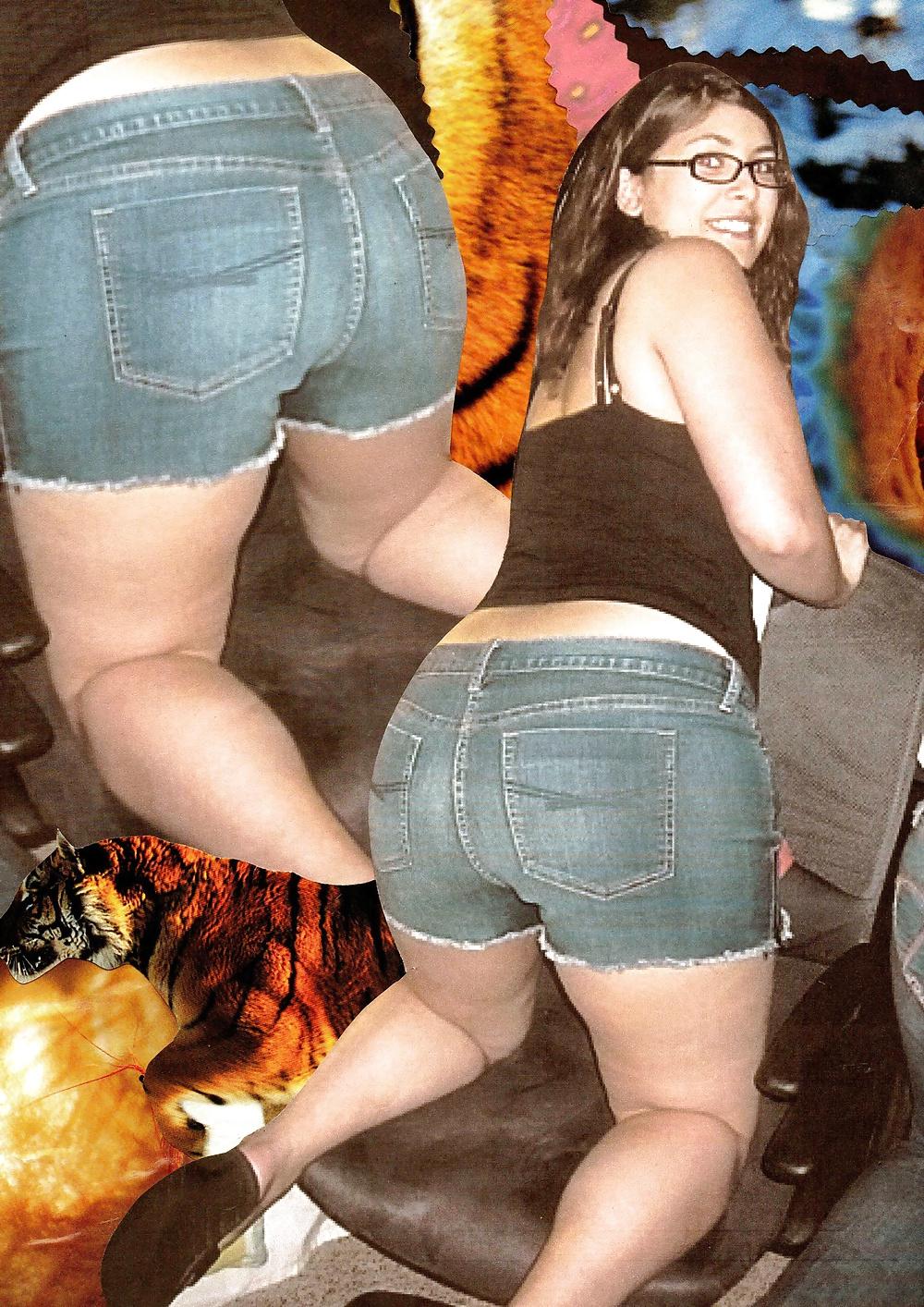 25P Sexy Bums In Tight Jeans