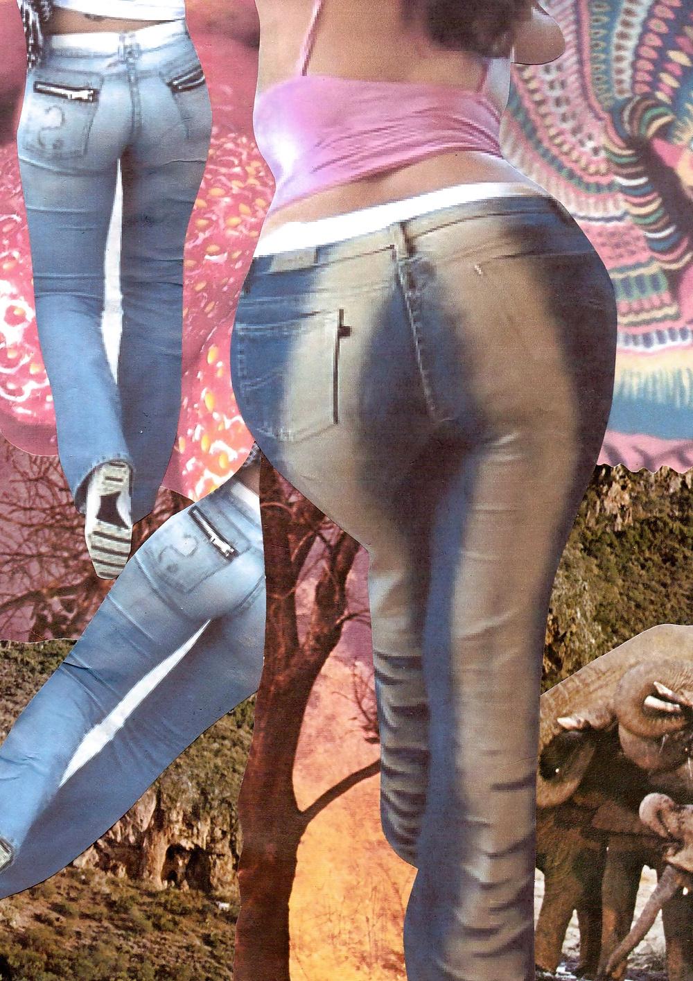 25P Sexy Bums In Tight Jeans
