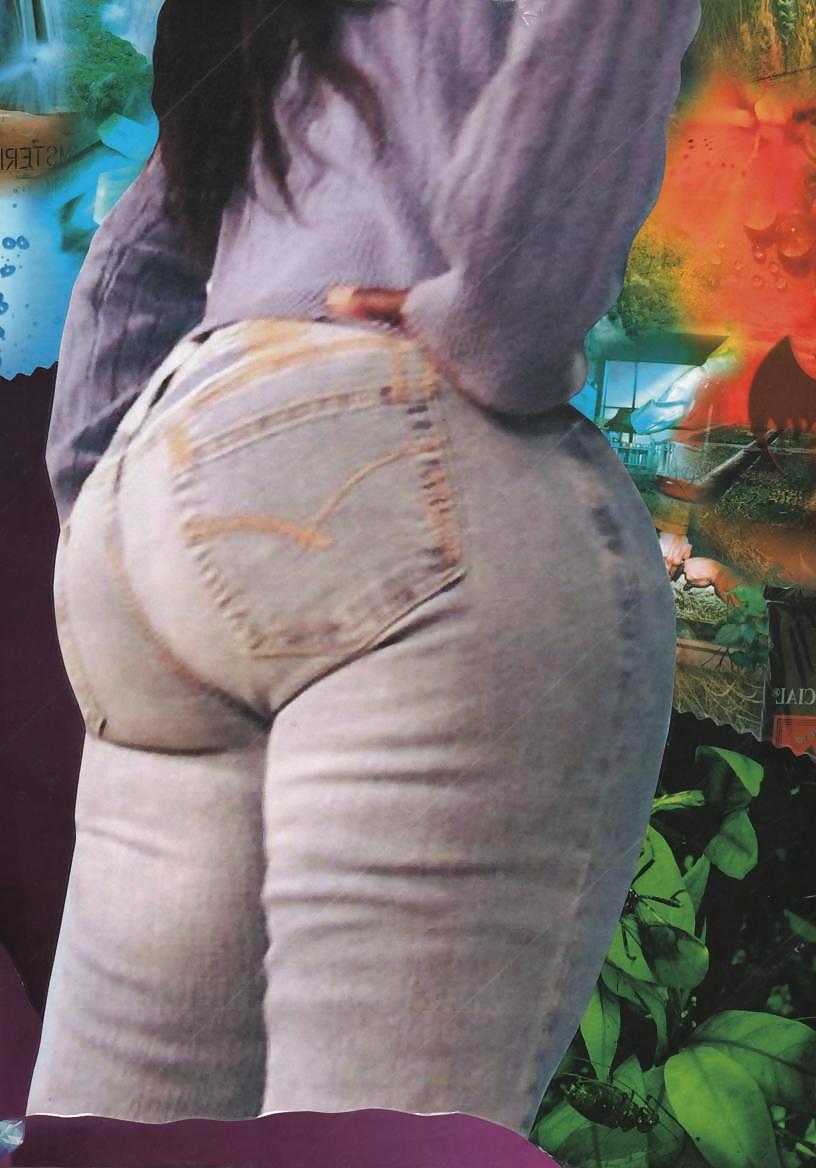 25P Sexy Bums In Tight Jeans
