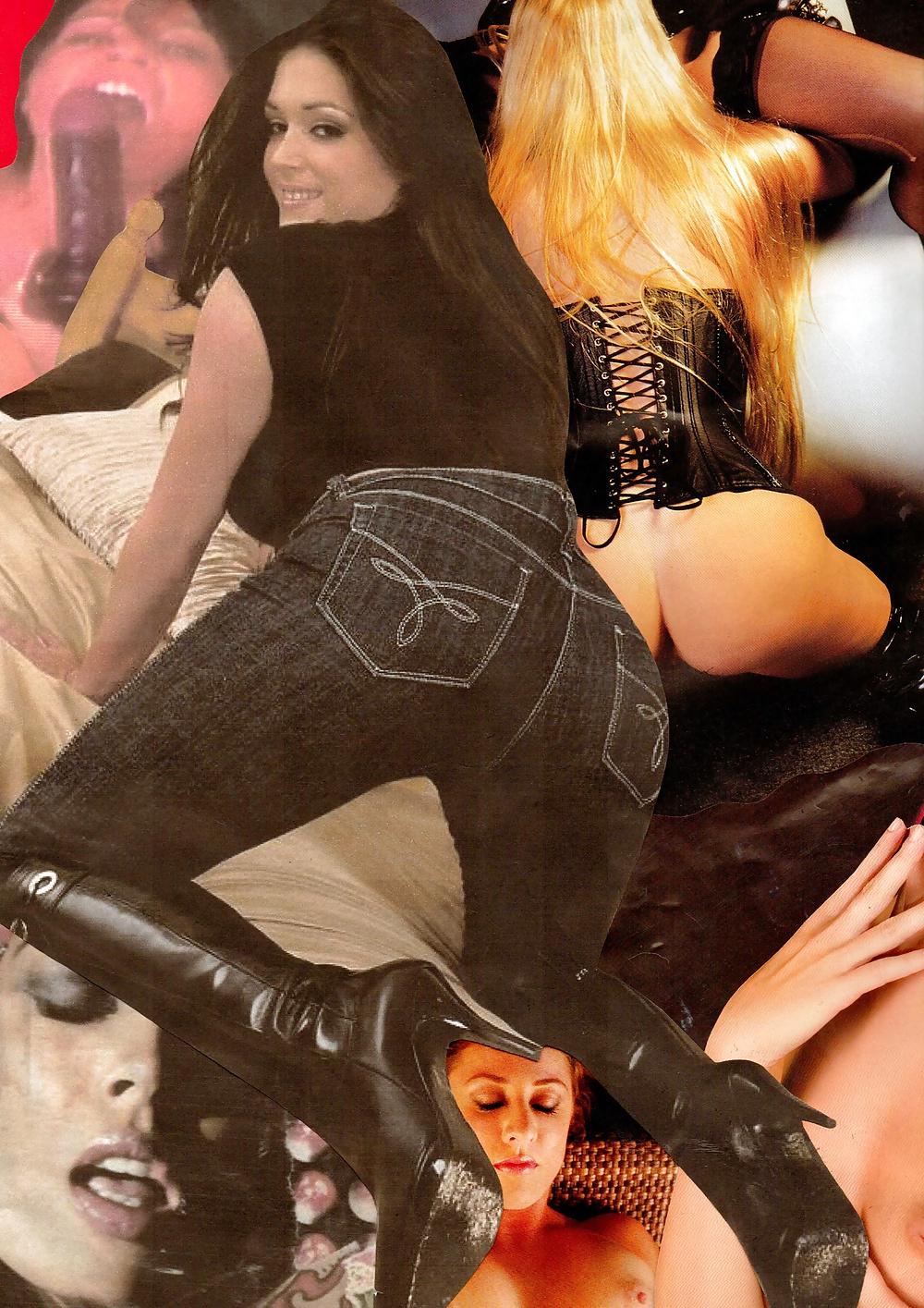 25P Sexy Bums In Tight Jeans