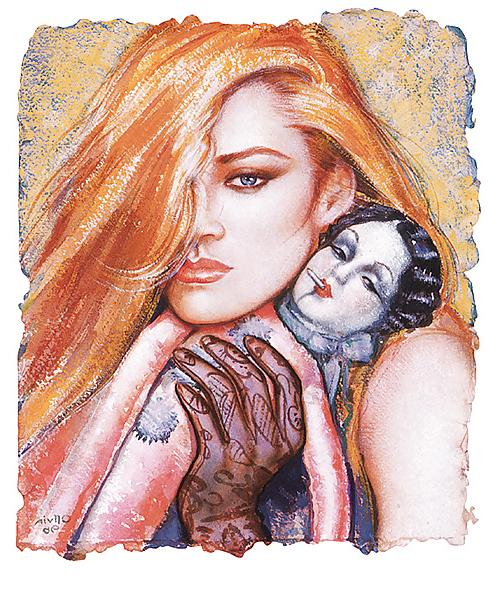 25P Erotic Art Selections - Olivia