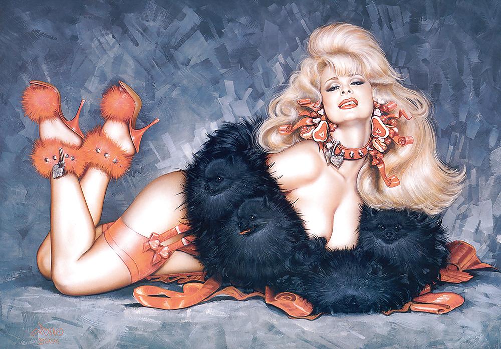 25P Erotic Art Selections - Olivia