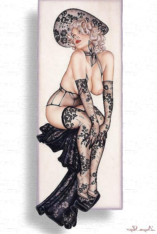 25P Erotic Art Selections - Olivia