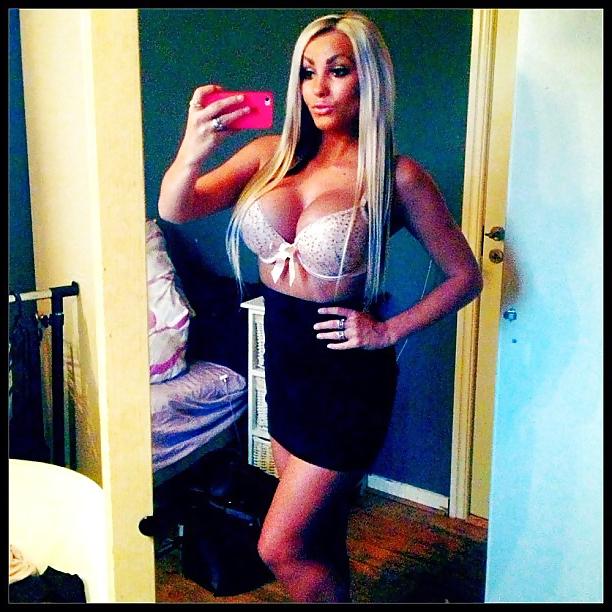 19P Sandy: Fake Tit Bimbo