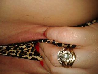 17P My sexy wifes ass and pussy in a sexy thong 