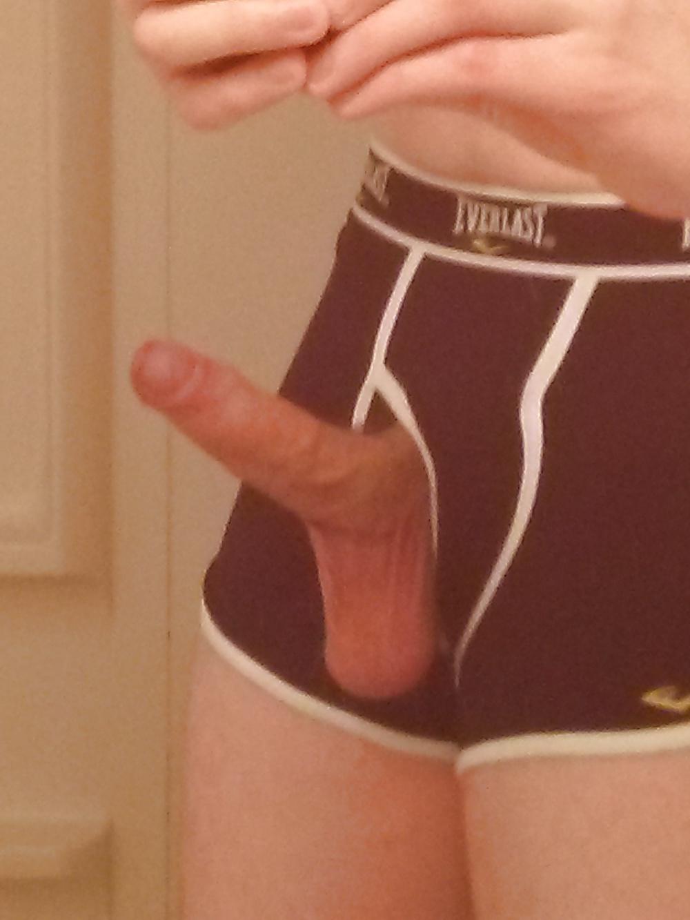 4P My hard penis in the bathroom!
