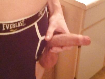 4P My hard penis in the bathroom!