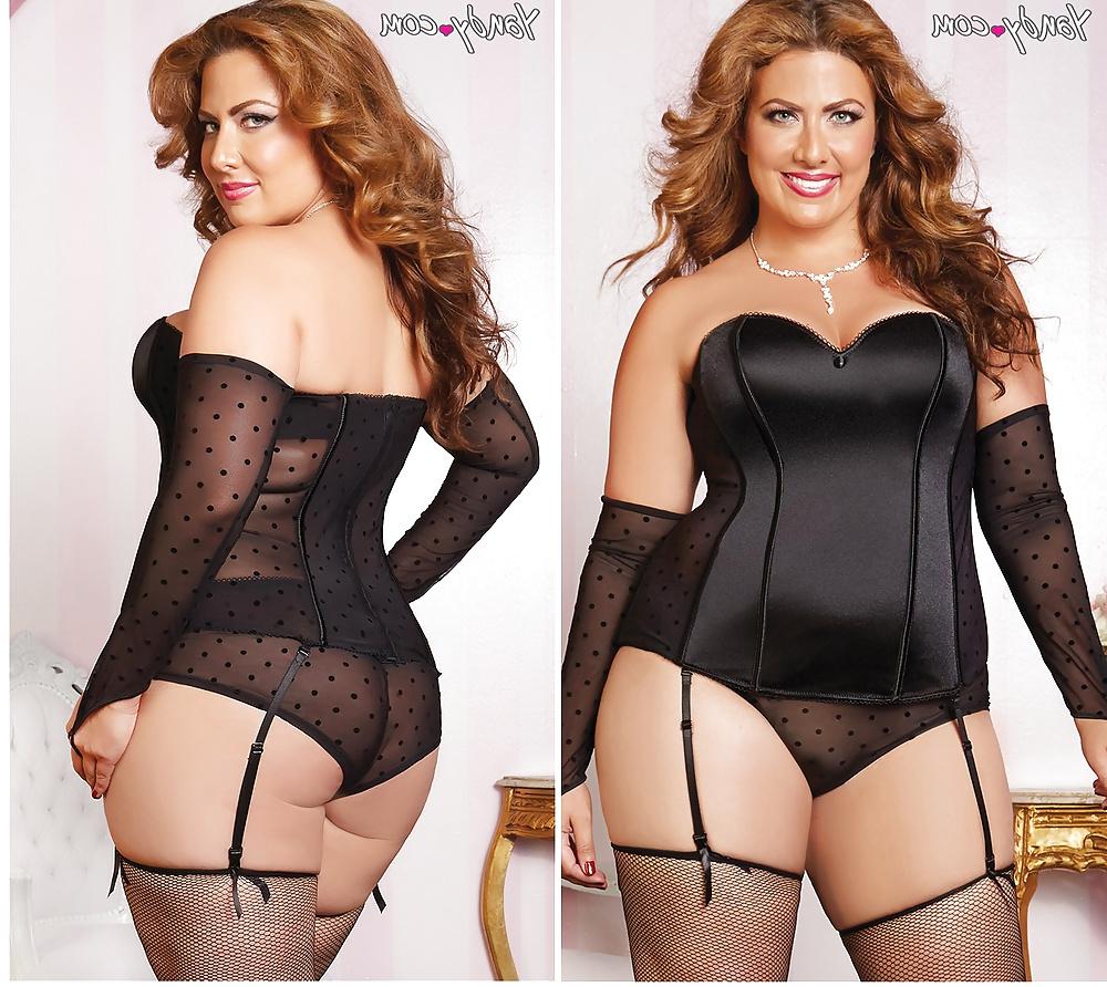 14P LYDIA FIXEL, big sexy lingerie model