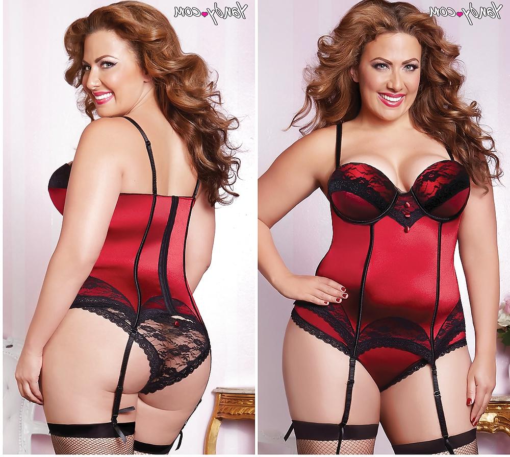 14P LYDIA FIXEL, big sexy lingerie model