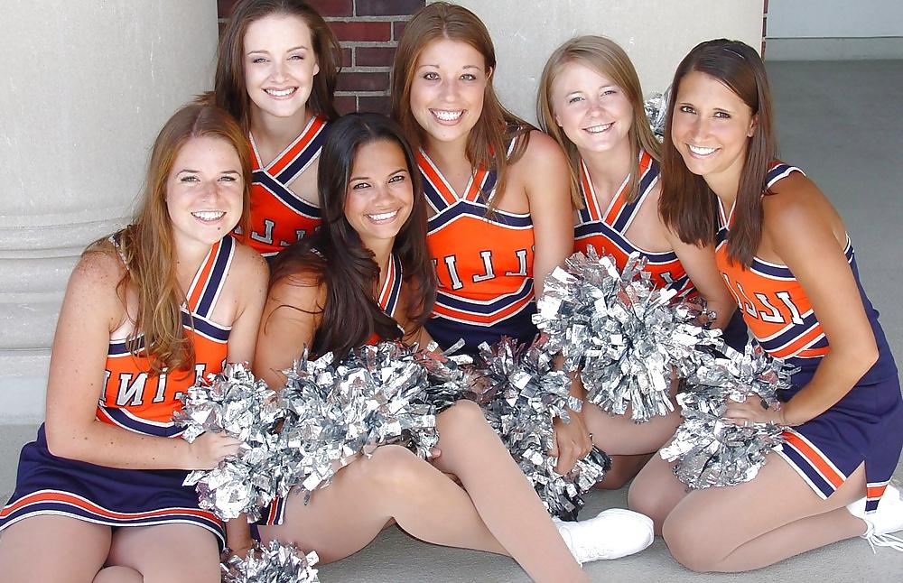 25P Pantyhose Cheerleaders #1