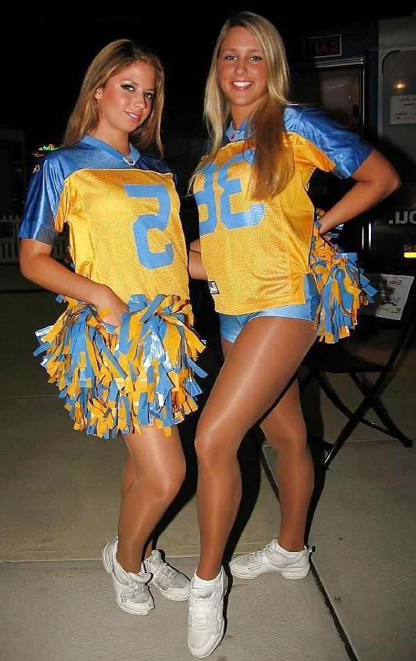25P Pantyhose Cheerleaders #1