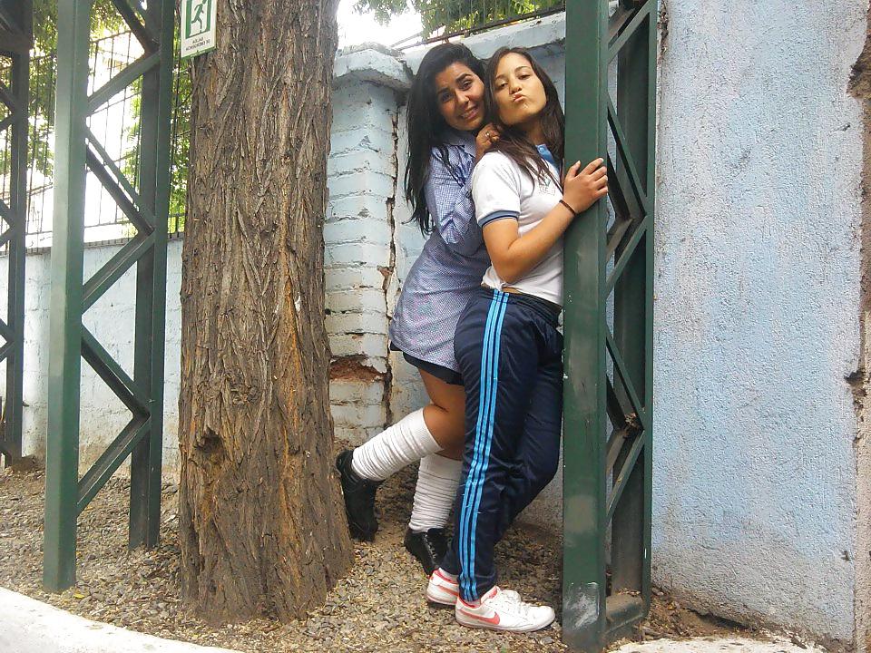 25P Francisca Colegiala Chilena Caliente Teen Hot Chilean