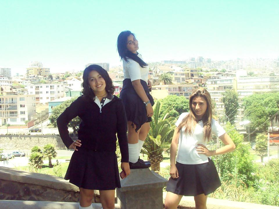 25P Francisca Colegiala Chilena Caliente Teen Hot Chilean