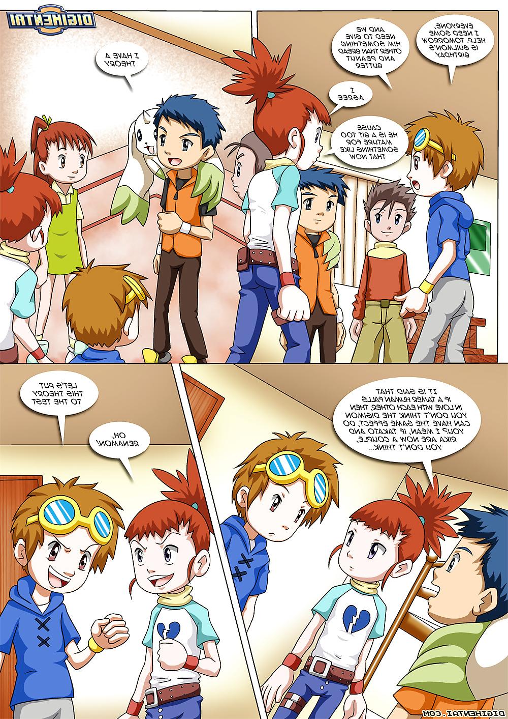 16P Digihentai-Guilmon Birthday Surprise