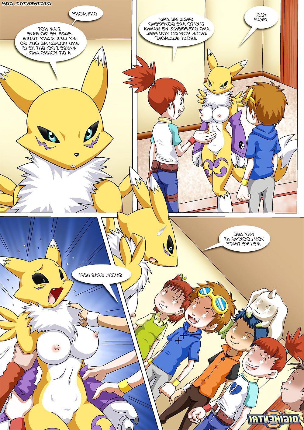 16P Digihentai-Guilmon Birthday Surprise