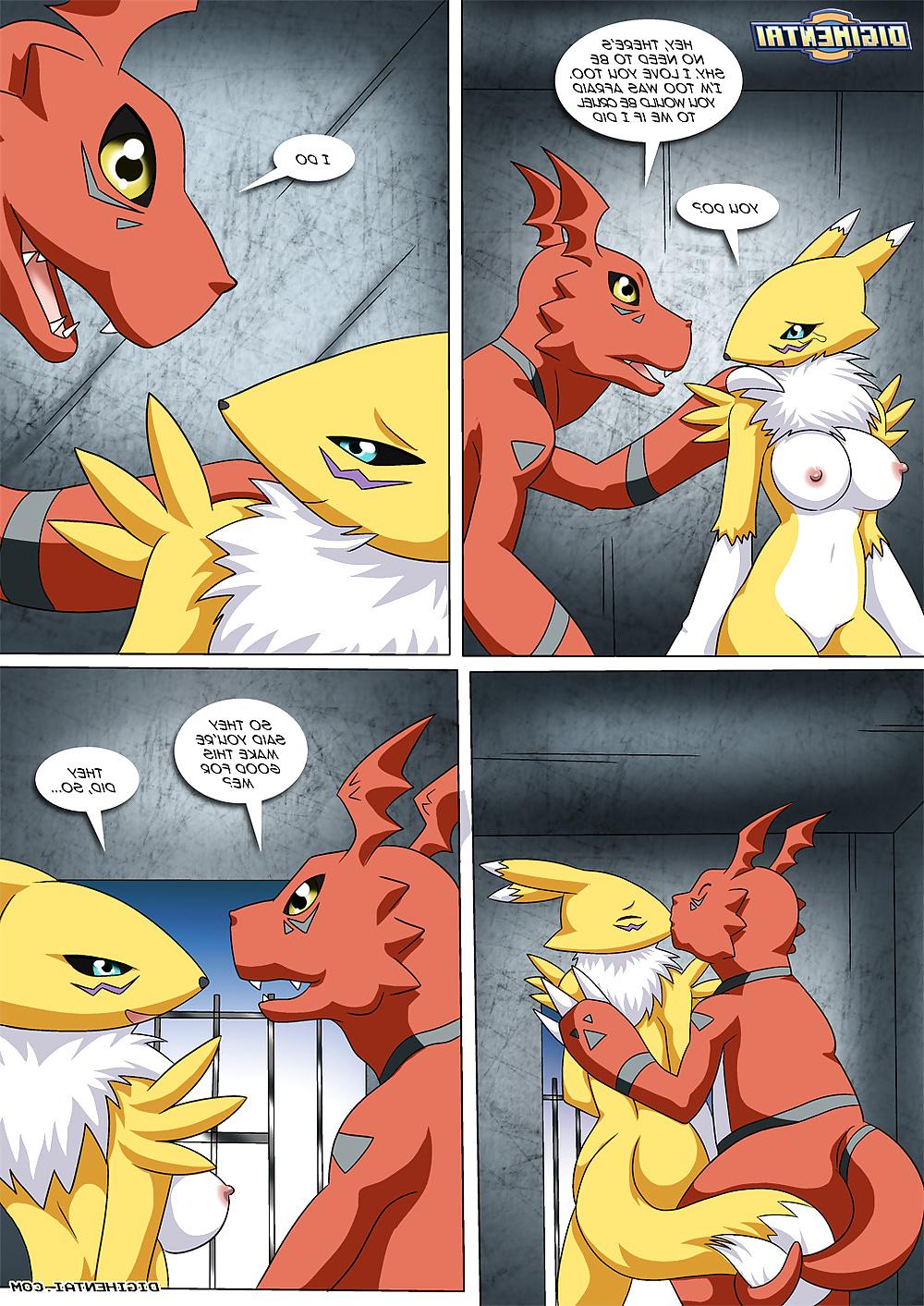 16P Digihentai-Guilmon Birthday Surprise