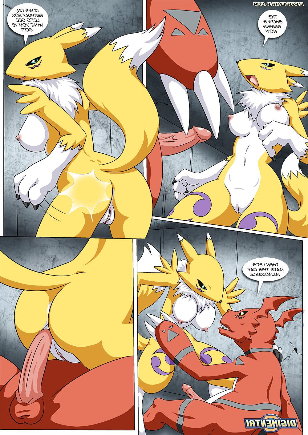 16P Digihentai-Guilmon Birthday Surprise