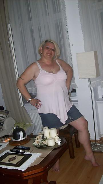 12P Mature Blonde Fat Piggy Whore