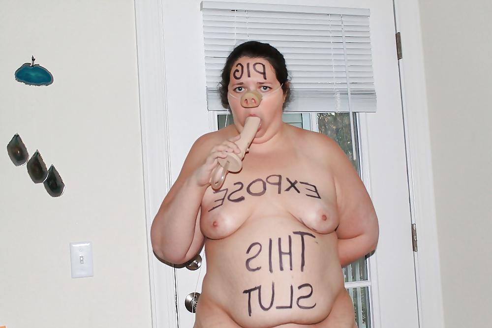 18P Stupid Fat Pig Slut Susannnah Exposed