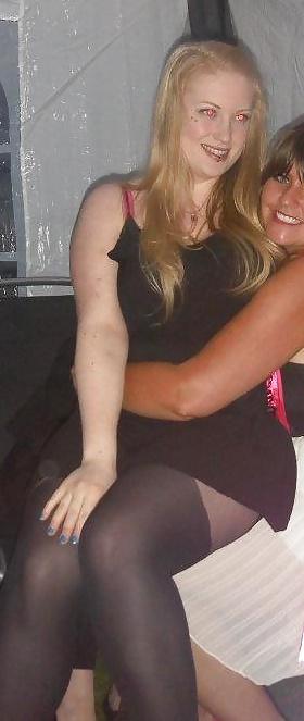 25P Curvy blonde amateur sucks dick huge tits