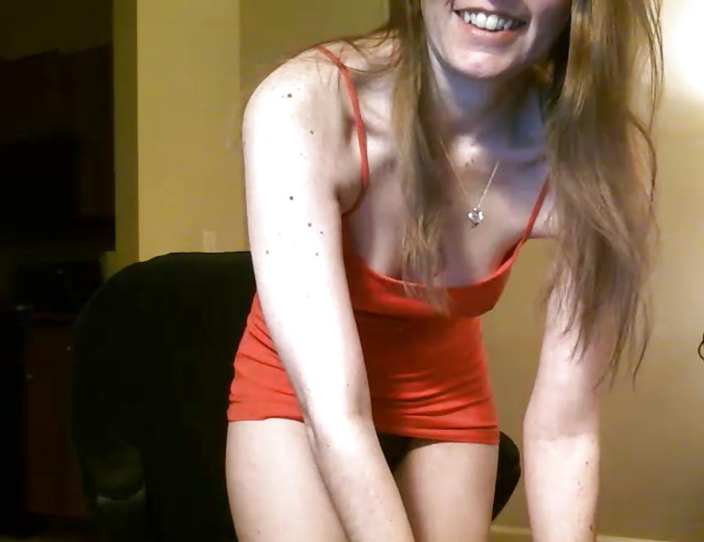 11P Stupid 31yo Whore Shows Off Pussy Tits And Ass Webcam Slut