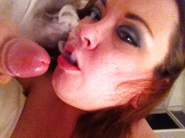 9P A Few Pics Of Me Giving My bf A Blowjob - Oral BBW