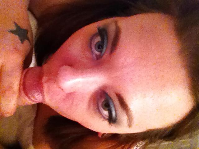 9P A Few Pics Of Me Giving My bf A Blowjob - Oral BBW