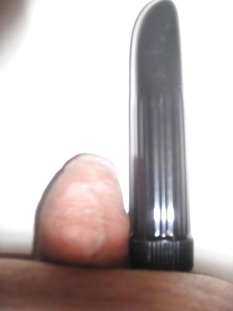 5P My tiny dick vs. Wifey's vibrator