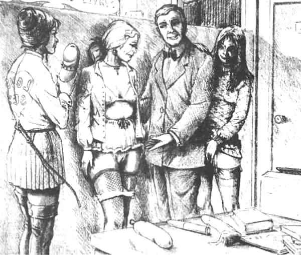 14P Classic BDSM Art - Getting Her Ready