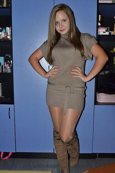 25P Miniskirt Pantyhose Girls  9