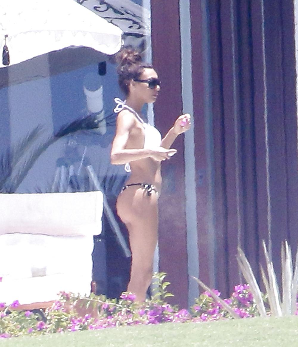 12P Naya Rivera Thong Bikini
