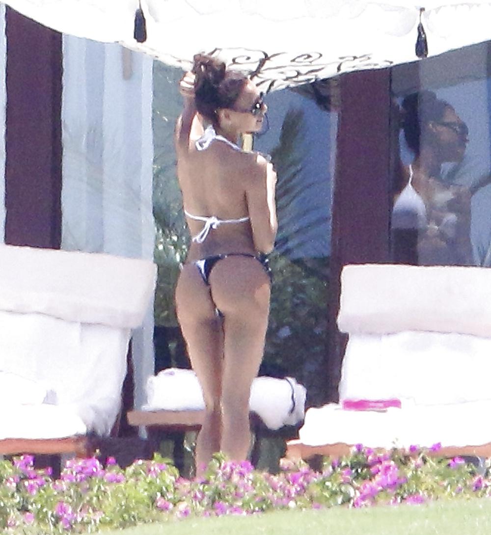 12P Naya Rivera Thong Bikini