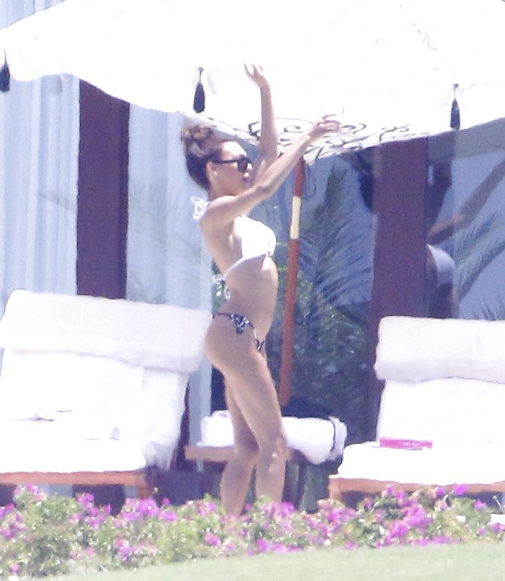 12P Naya Rivera Thong Bikini