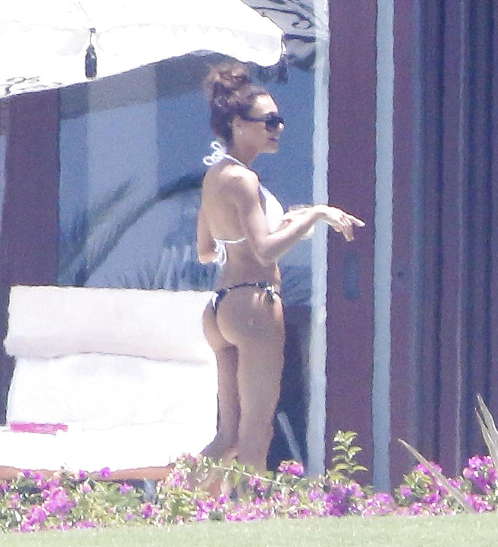 12P Naya Rivera Thong Bikini