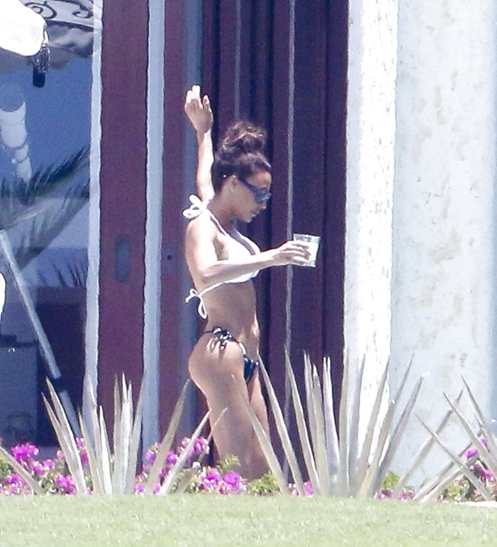 12P Naya Rivera Thong Bikini