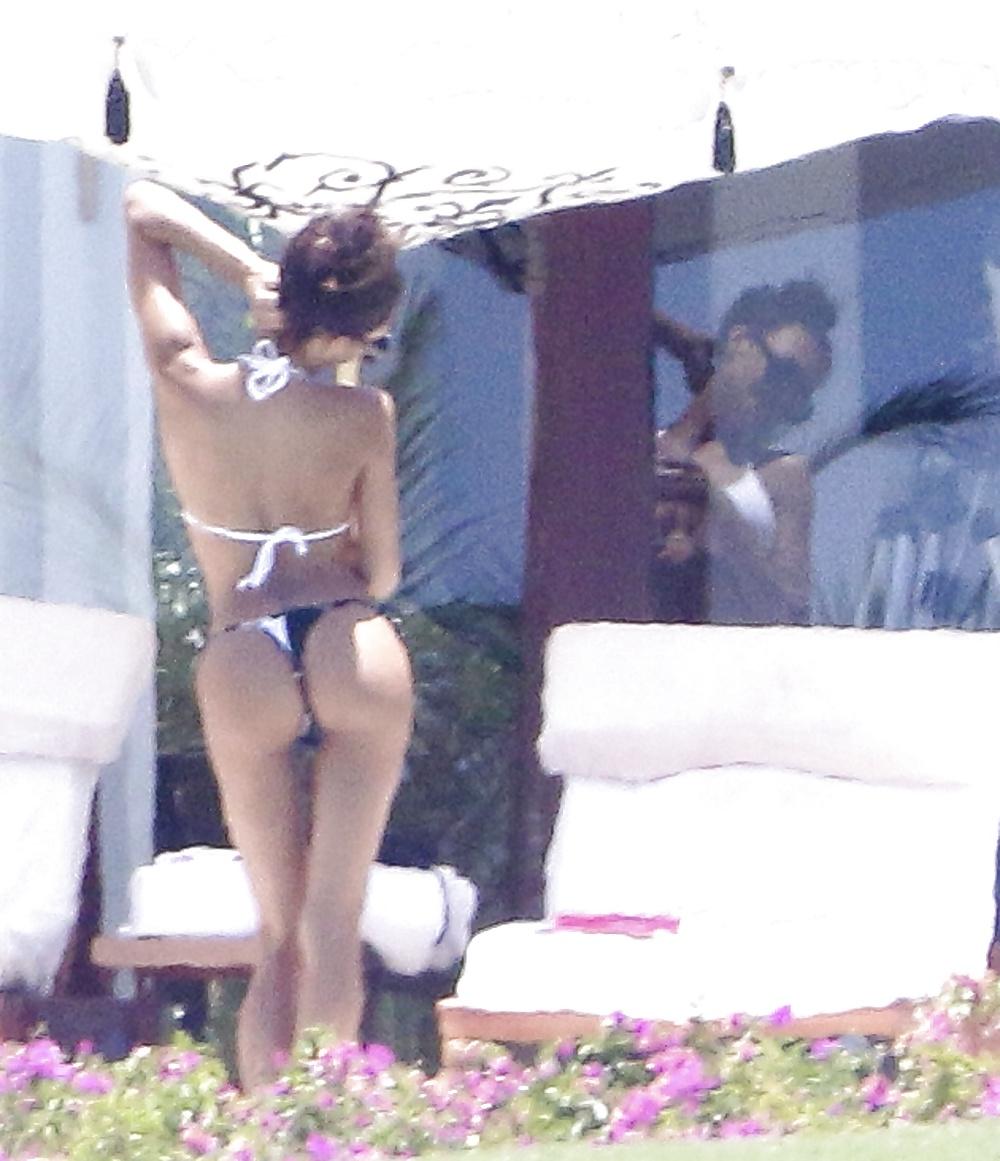 12P Naya Rivera Thong Bikini