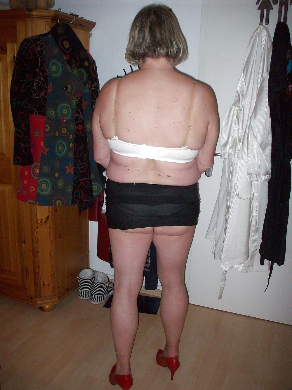 18P German fat  Slut wife Exposed