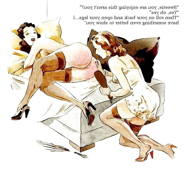 20P Lesbian Art and Cartoon Captions 1